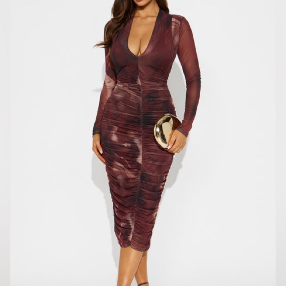 Fashion Nova Mesh Dress